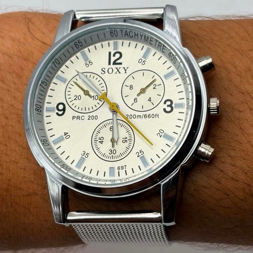 Silver Soxy Men’s Watch